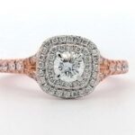 double halo ring cushion style