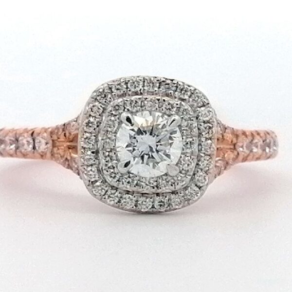 double halo ring cushion style