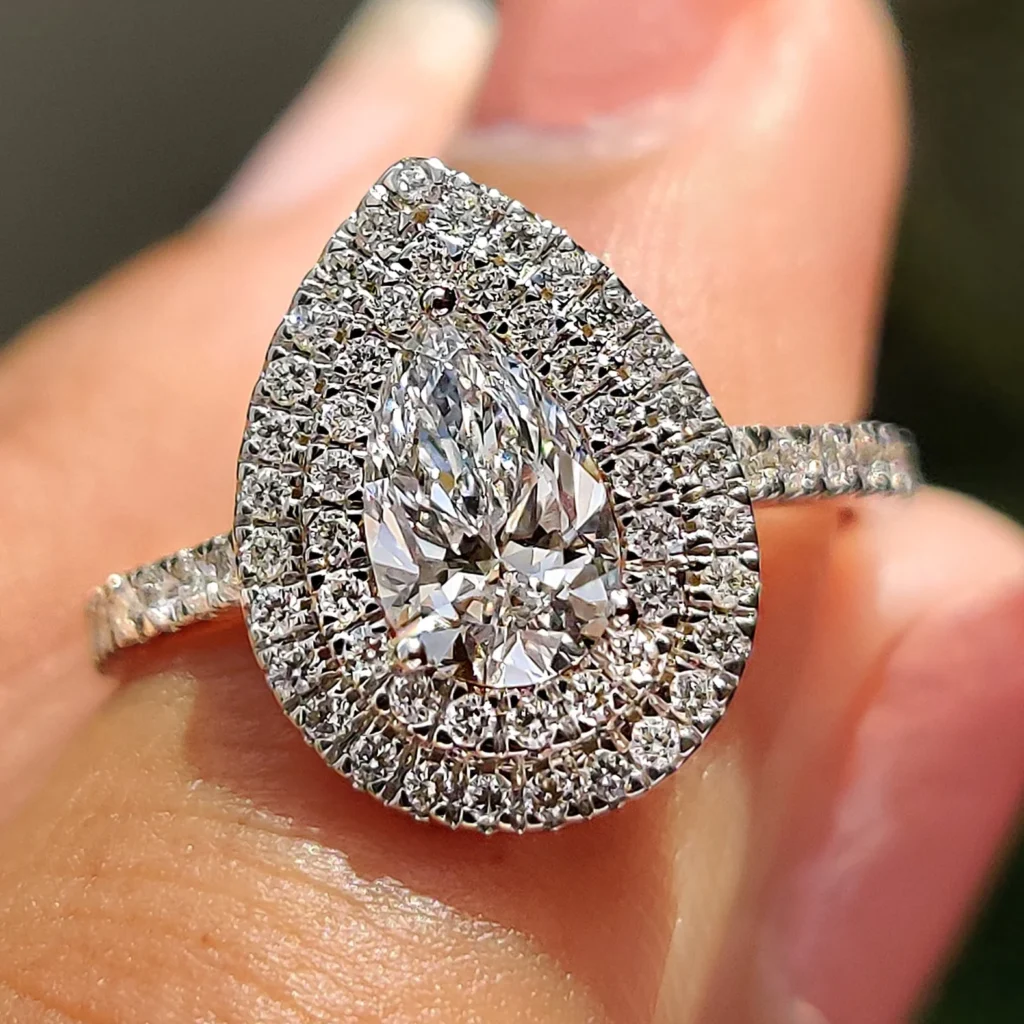 Engagement rings custom made by Geretti Sablon